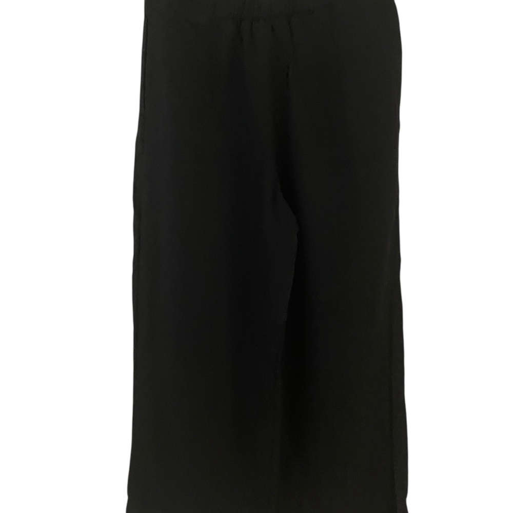 Zara Black Women Pants Wide Leg Size S - Picture 3 of 7